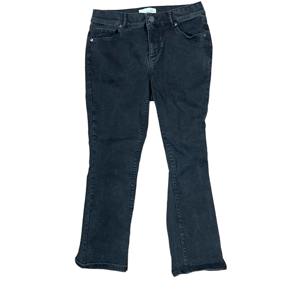 LOFT Women's Black Boot Cut Jeans
